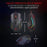 Redragon M602 Gaming Mouse, Ergonomic RGB Gaming Mouse Wired with 7200 Adjustable DPI, 9 Programmable Buttons, Professional Software for Gamer