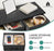 YITAHOME Dresser with 5 Drawers - Fabric Storage Tower, Black Dresser & Chest of Drawers, Organizer Unit for Bedroom