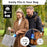 TUMELLA Strongest Windproof Travel Umbrella (Compact, Superior & Beautiful), Small Strong but Light Portable and Automatic Folding Rain Umbrella