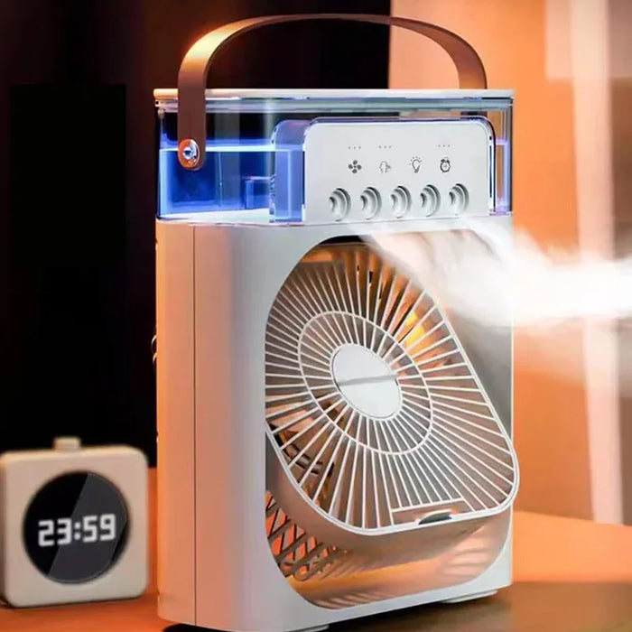 Portable Air Conditioner Fan Big Size | 3-in-1 Mini Air Cooler & Humidifier