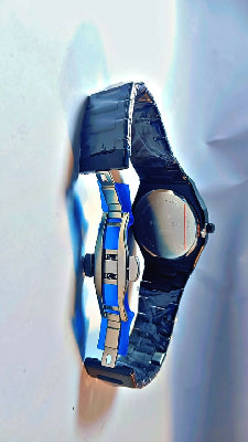 BESTWIN AURA – BLACK & GOLD DATE ON DIAL WATCH